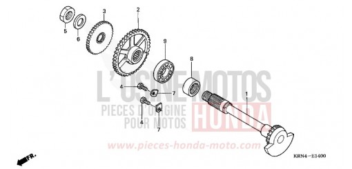 BALANCIER CRF250R7 de 2007